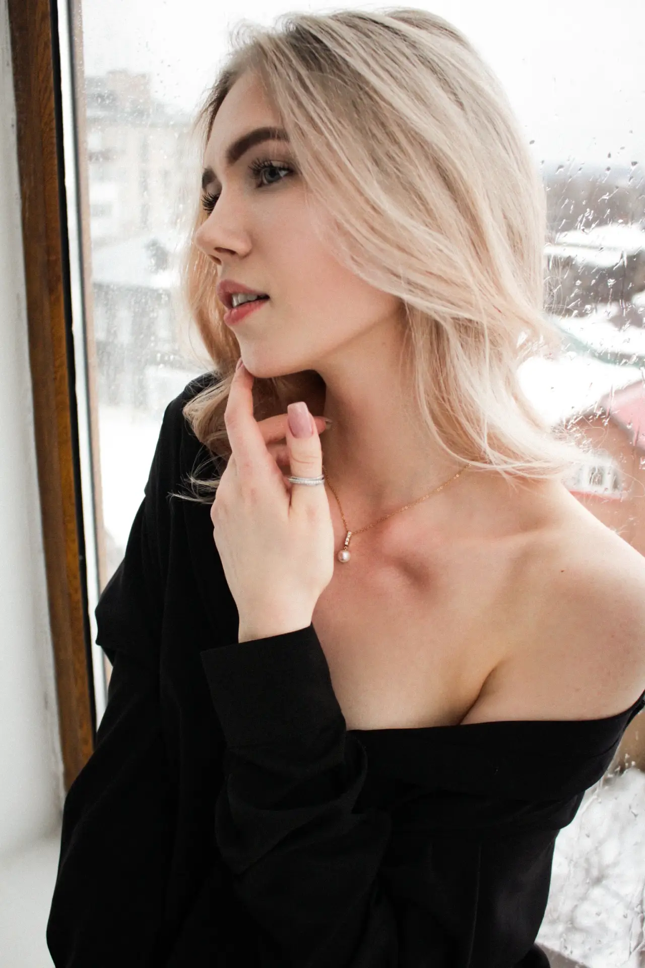 Estonished Black Cotton Shirt - Image 3