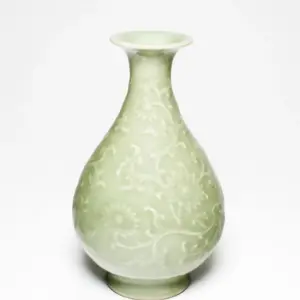 Pale Green Flower Vase
