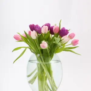 Shatterproof Glass Flower Vase