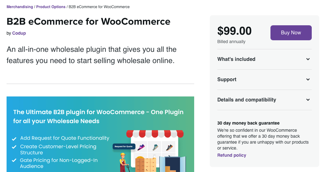 B2B eCommerce for WooCommerce