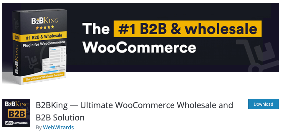 B2Bking WooCommerce plugin