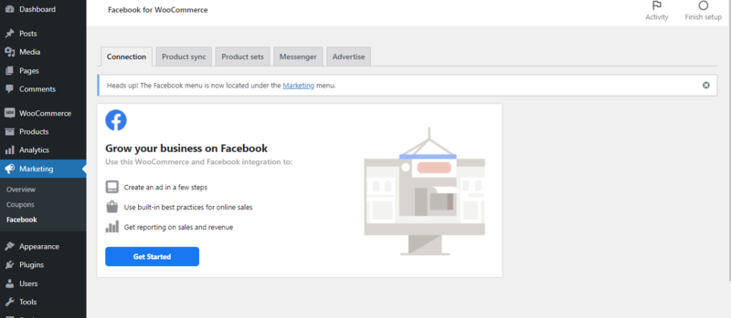 Connect WooCommerce to Facebook