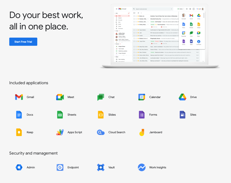 Google apps