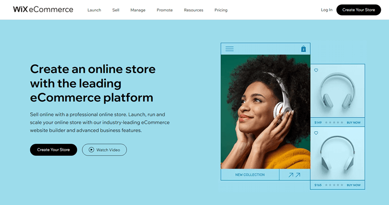 Wix eCommerce builder