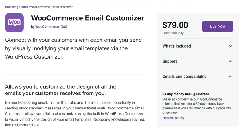 WooCommerce Email Customizer