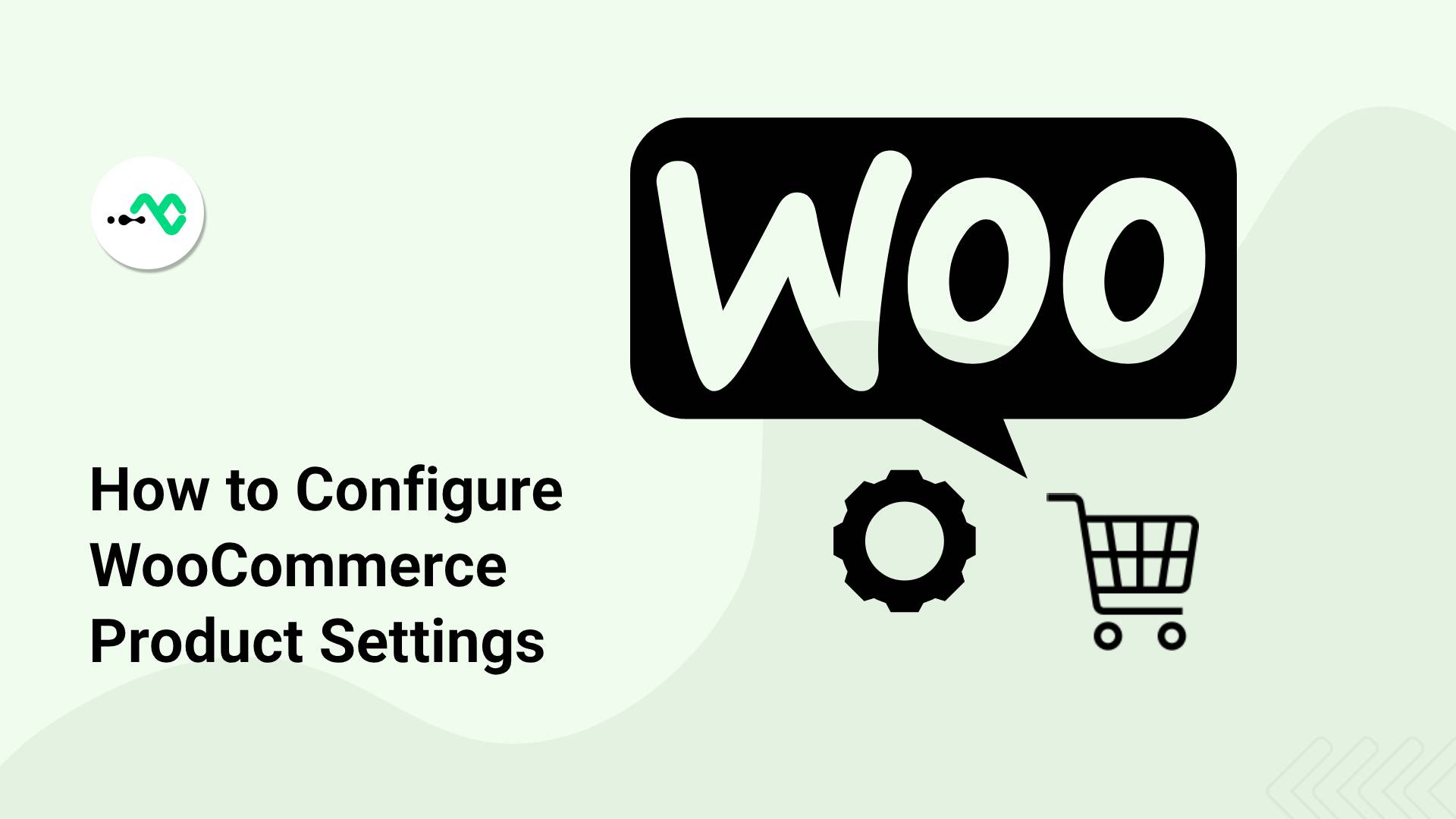 WooCommerce products settings