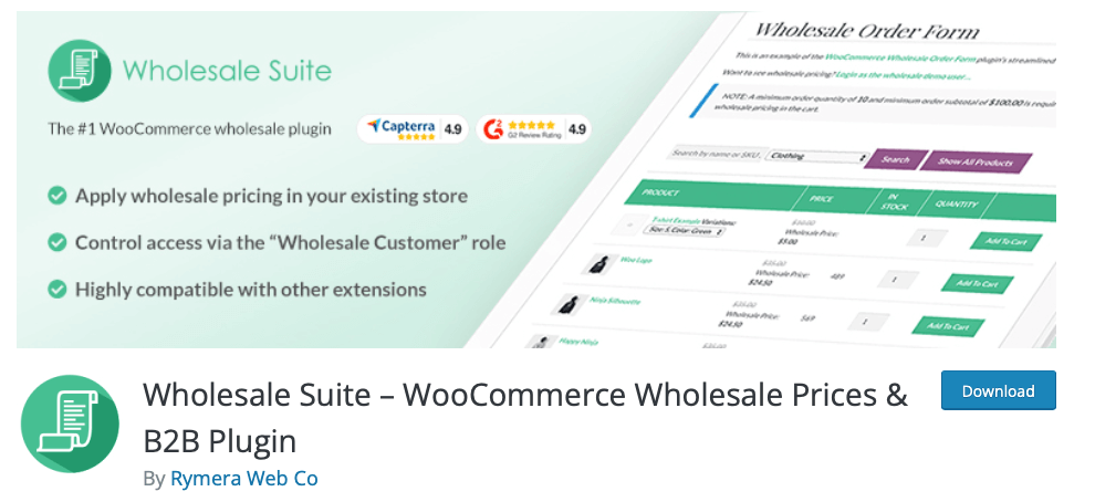 WooCommerce Wholesale suite