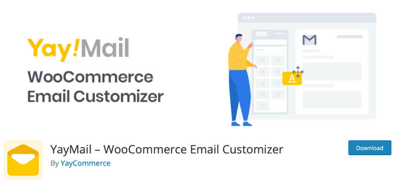 YayMail plugin for WooCommerce email templates customizer