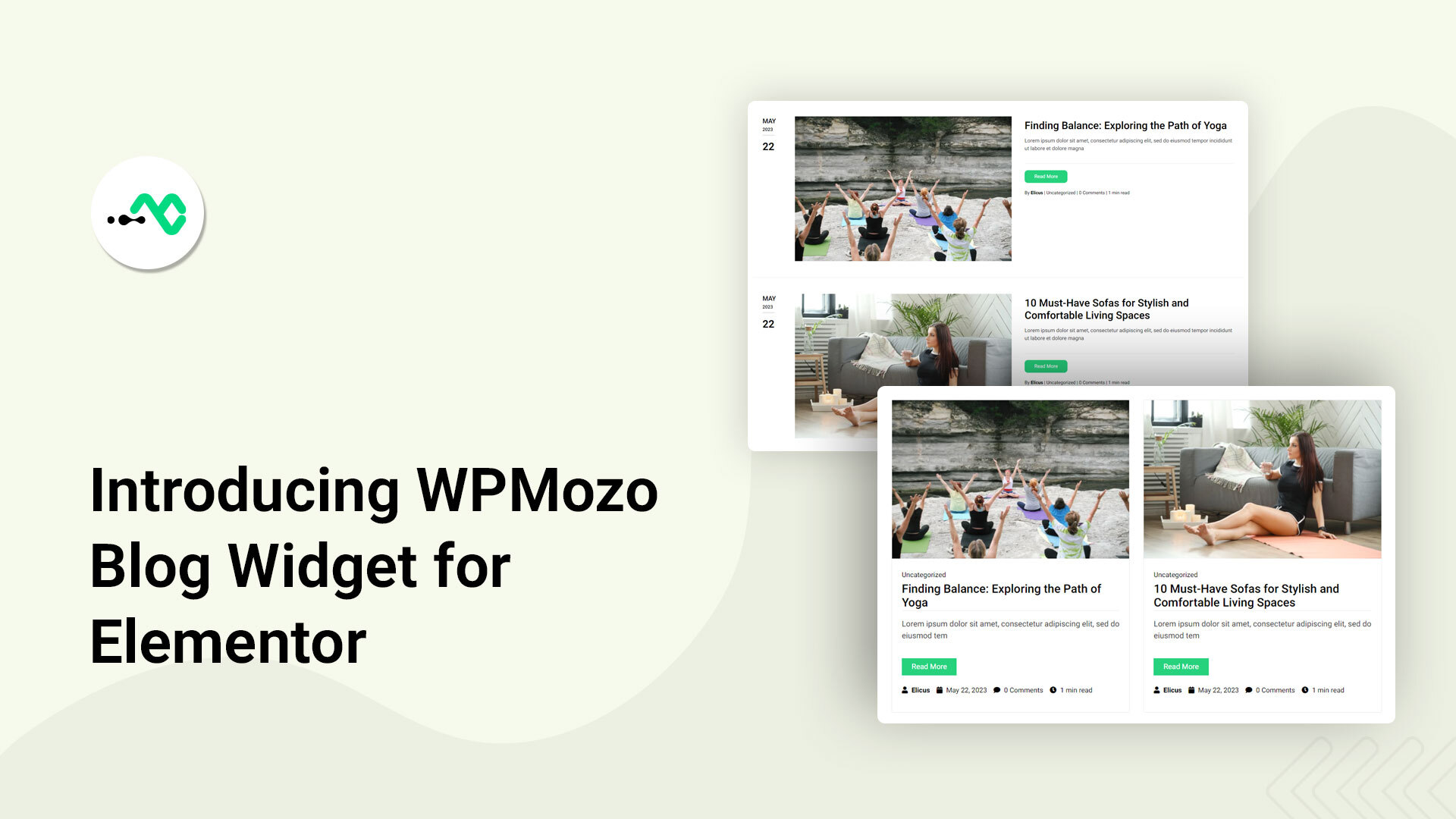 Introducing WPMozo Blog Widget for Elementor