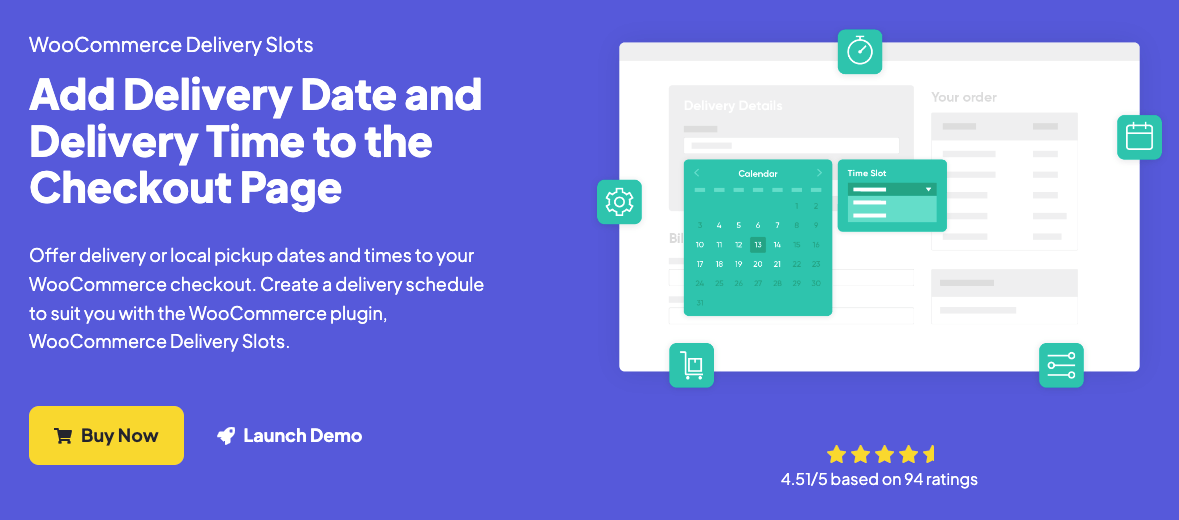 WooCommerce Order Delivery Date Slots plugin by ICONIC