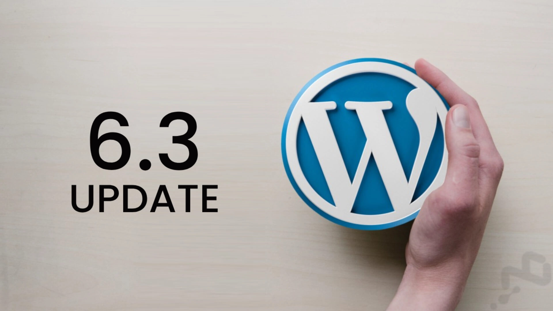 WordPress New Update 6.3
