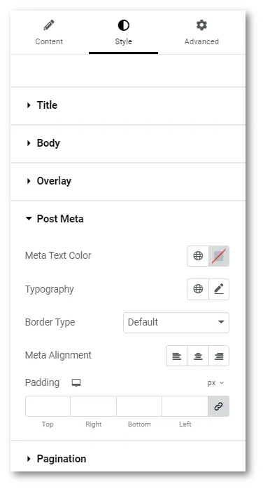 Elementor Blog Widget