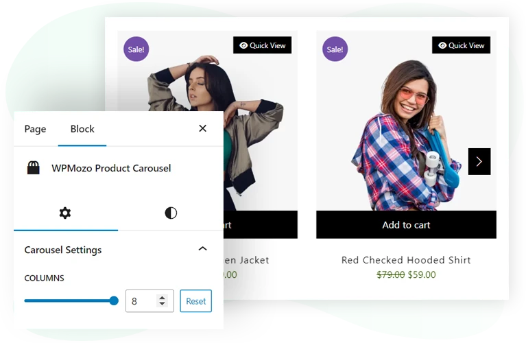 WPMozo Product carousel for WooCommerce