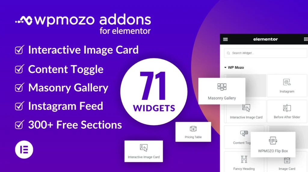 WPMozo Addons for Elementor
