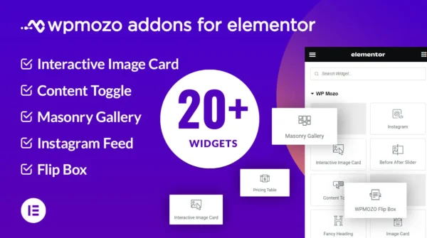 WPMozo Addons for Elementor