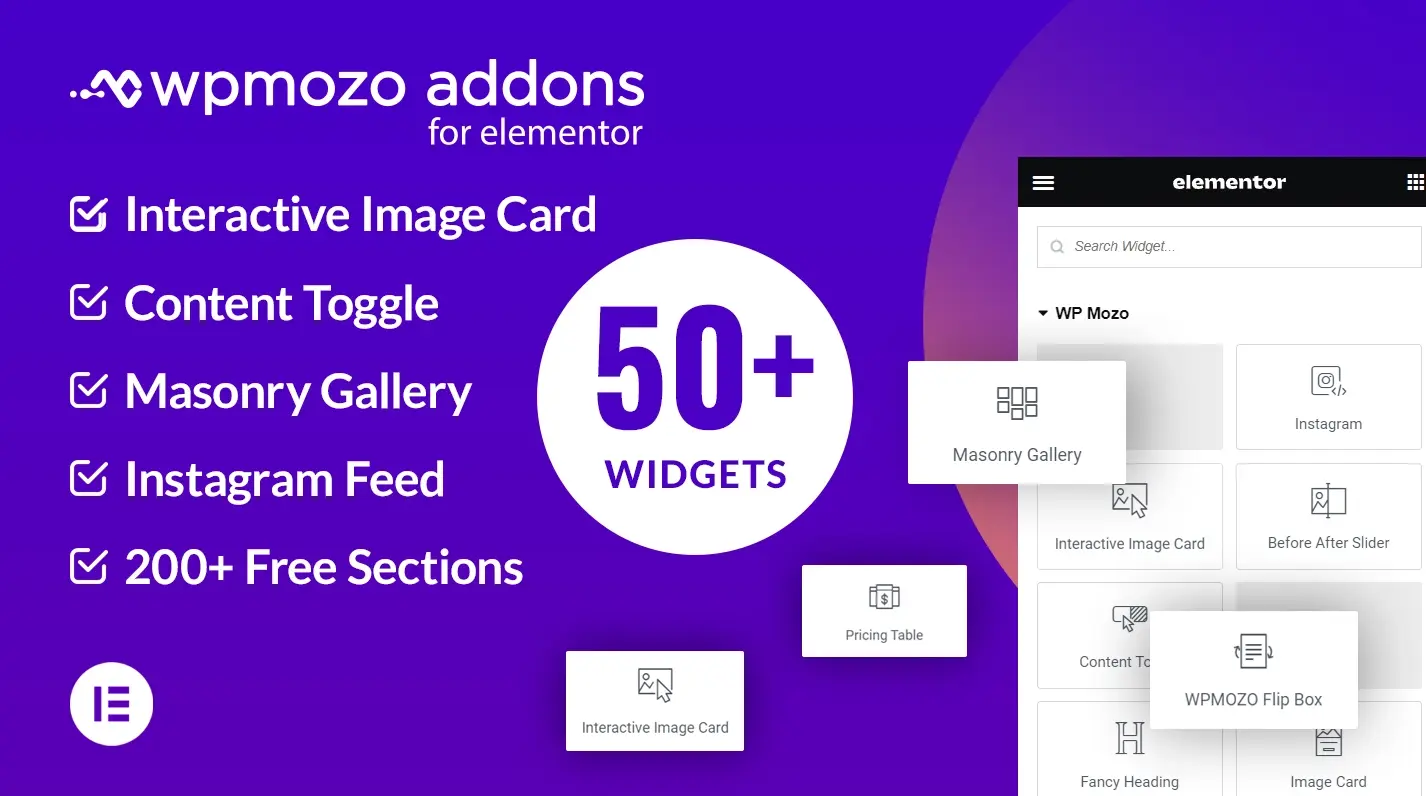 WPMozo Addons for Elementor