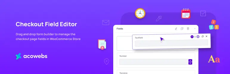 Acowebs WooCommerce Checkout Field Editor and Manager