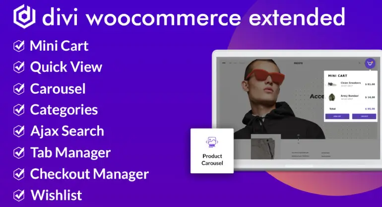 Divi WooCommerce Extended Wishlist Manager