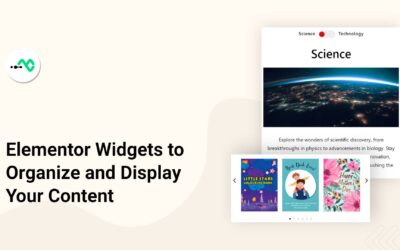 10 Essential Elementor Widgets to Organize and Showcase Your Content