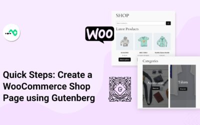 How to Add a Shop Page in WooCommerce Using Gutenberg