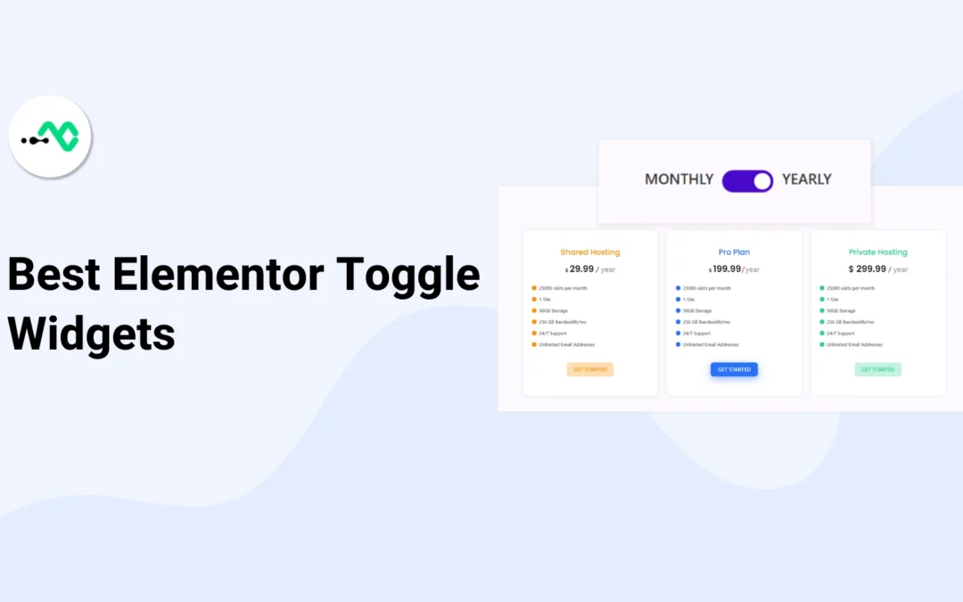 Best Content Toggle Widgets for Elementor