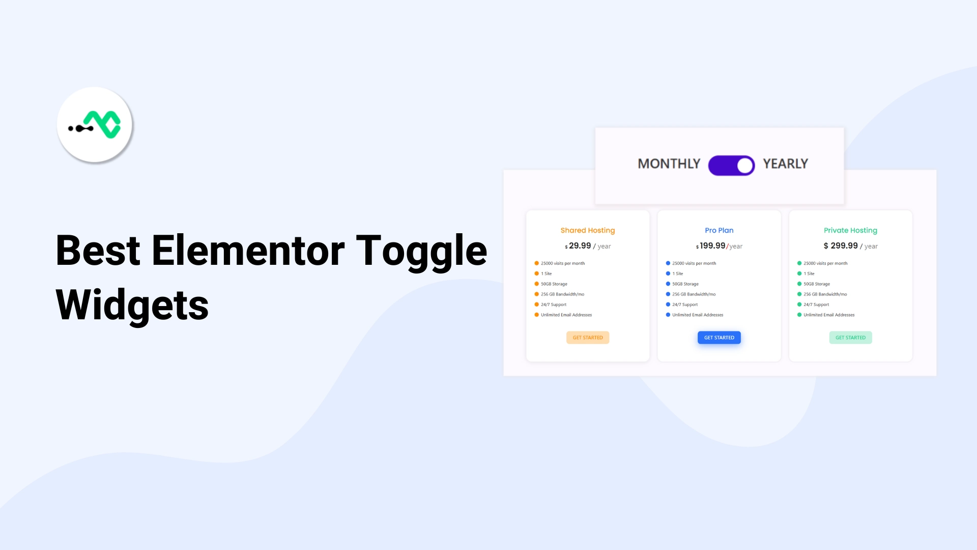 Best Content Toggle Widgets for Elementor