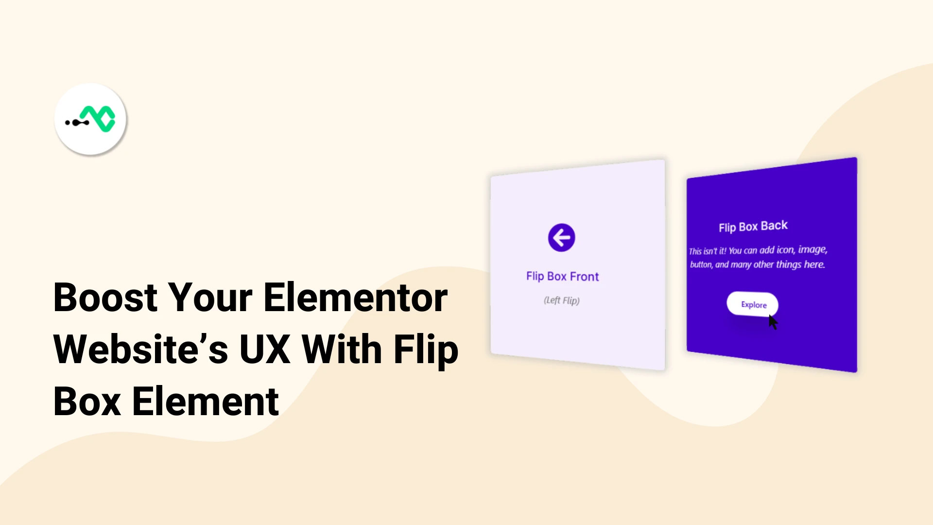 How an Elementor Flip Box Element on a Website Can Help