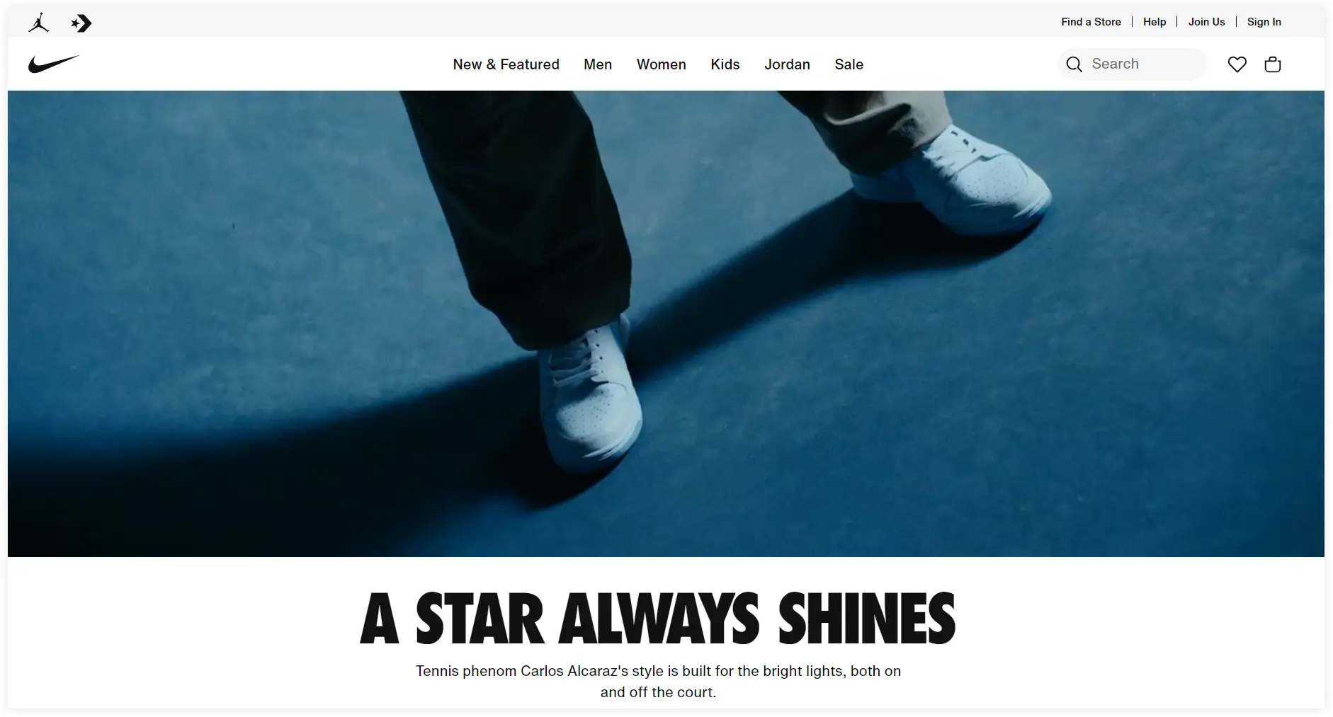 Nike as example of Headless WP