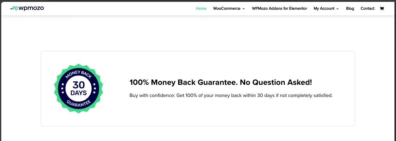 Money-back guarantee badge.