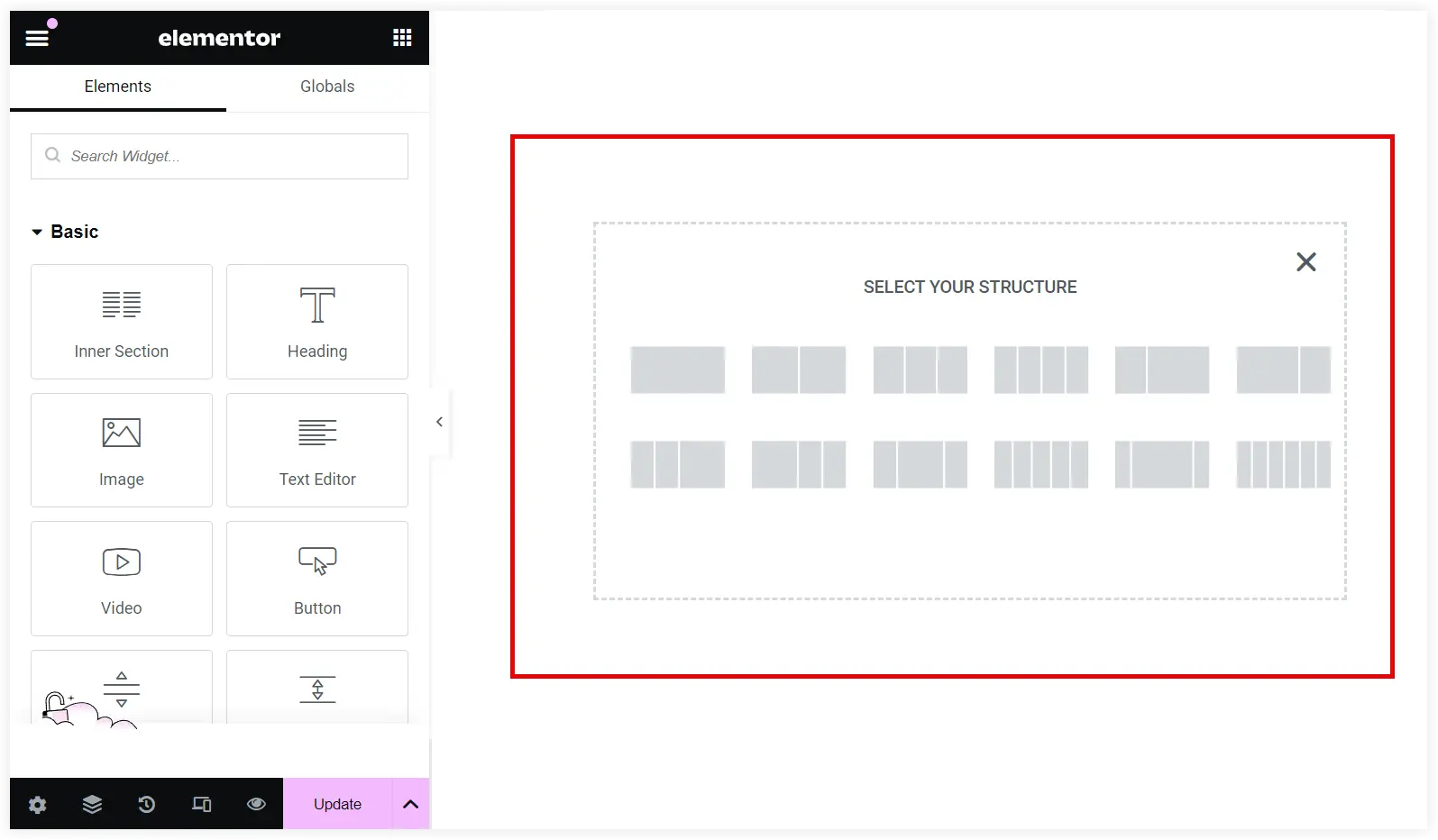 Create Elementor Flipbox section for E-learning