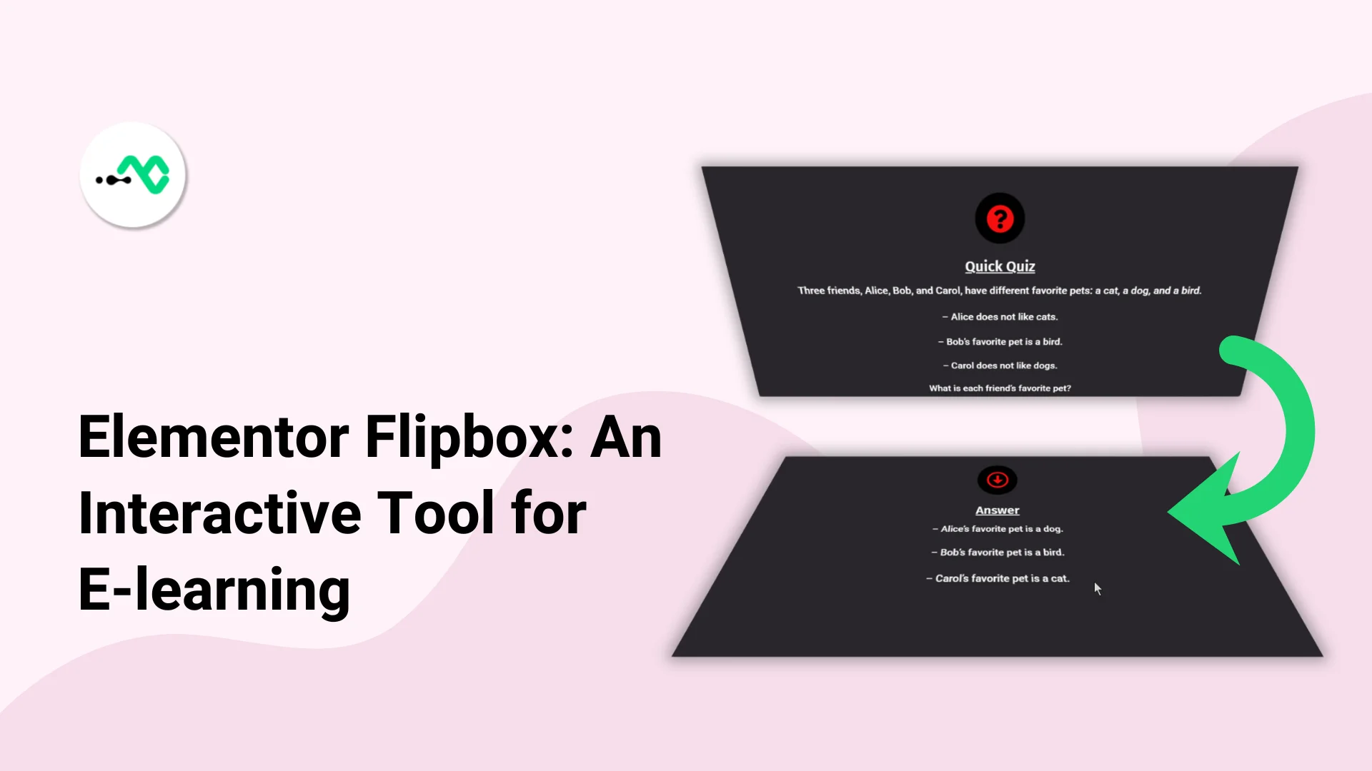 Utilize Elementor Flipbox to Create Interactive E-Learning Content