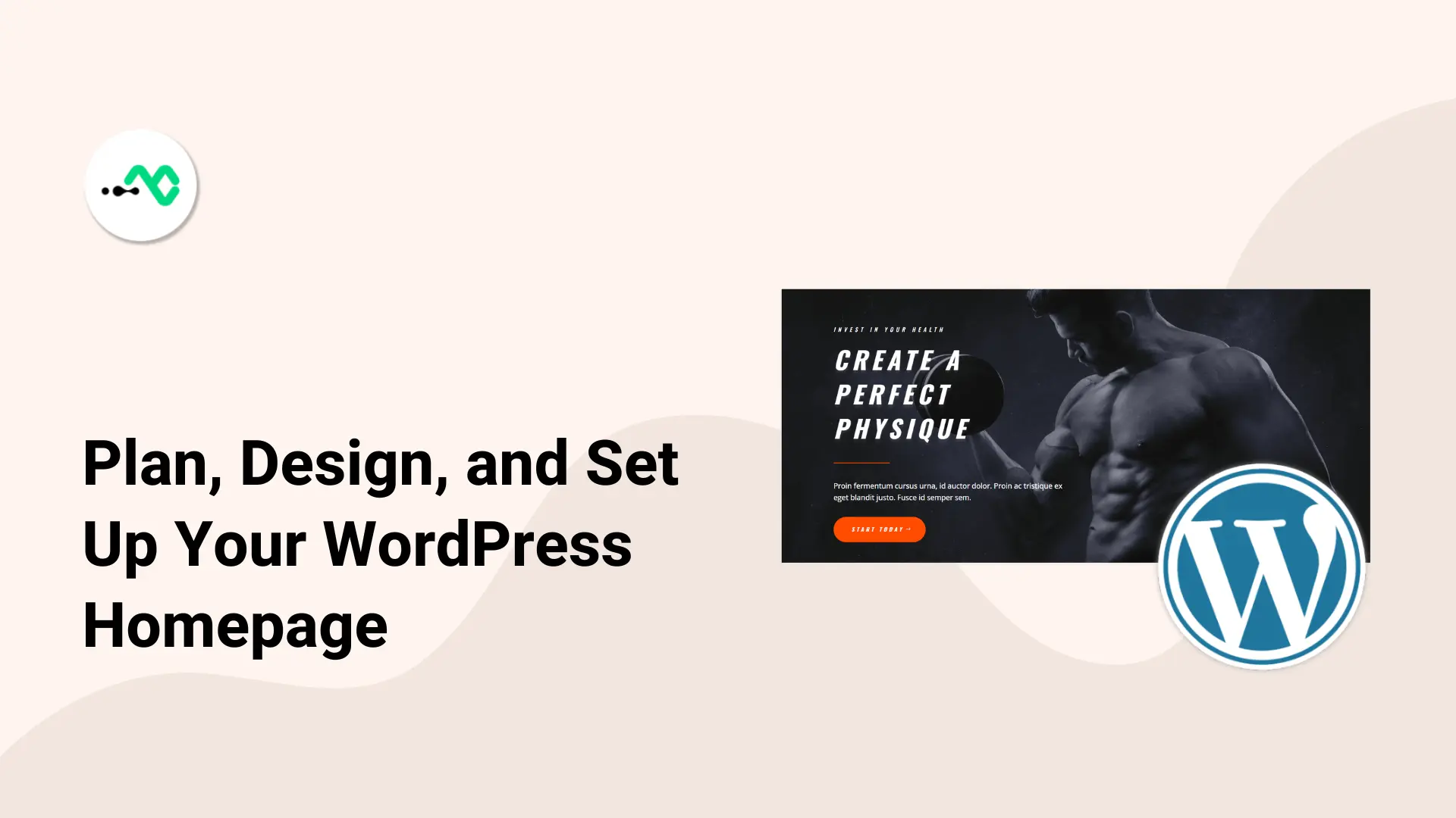 How to Plan, Create, and Set up a WordPress Homepage