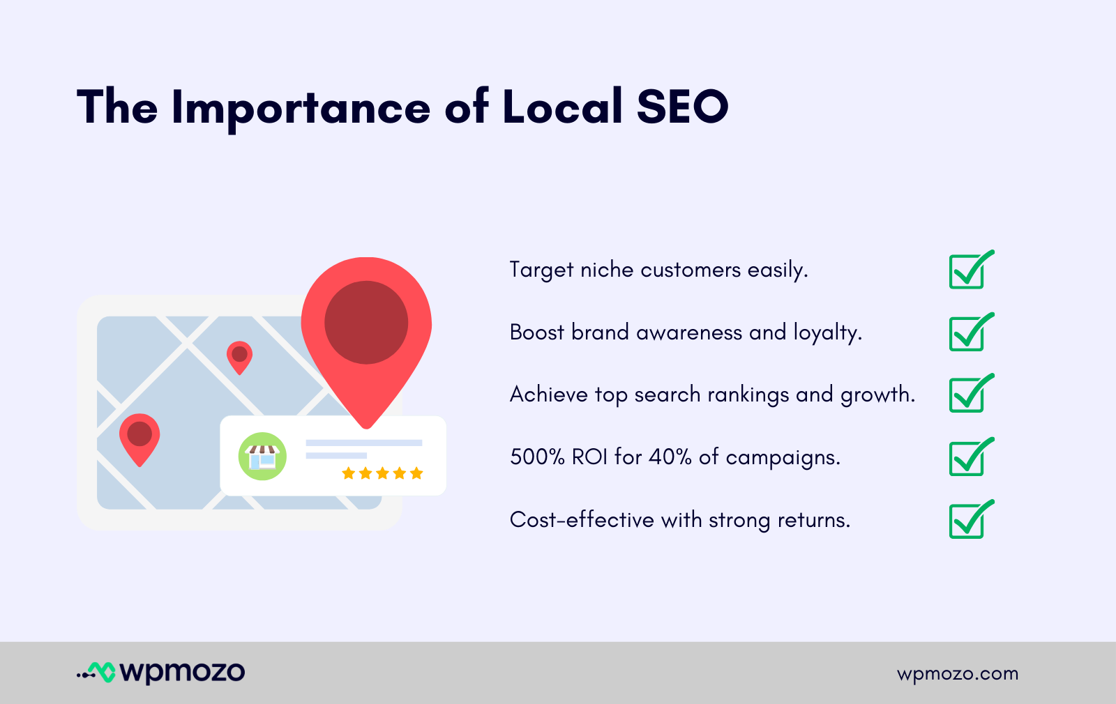 Why local SEO is important for small businesses.