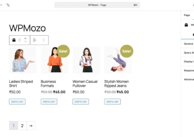 WPMozo Product Grid for WooCommerce Screensht 02