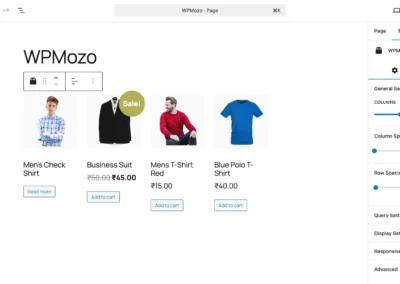 WPMozo Product Grid for WooCommerce Screensht 03