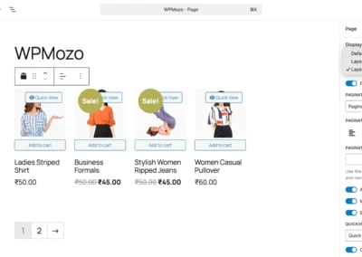 WPMozo Product Grid for WooCommerce Screensht 06