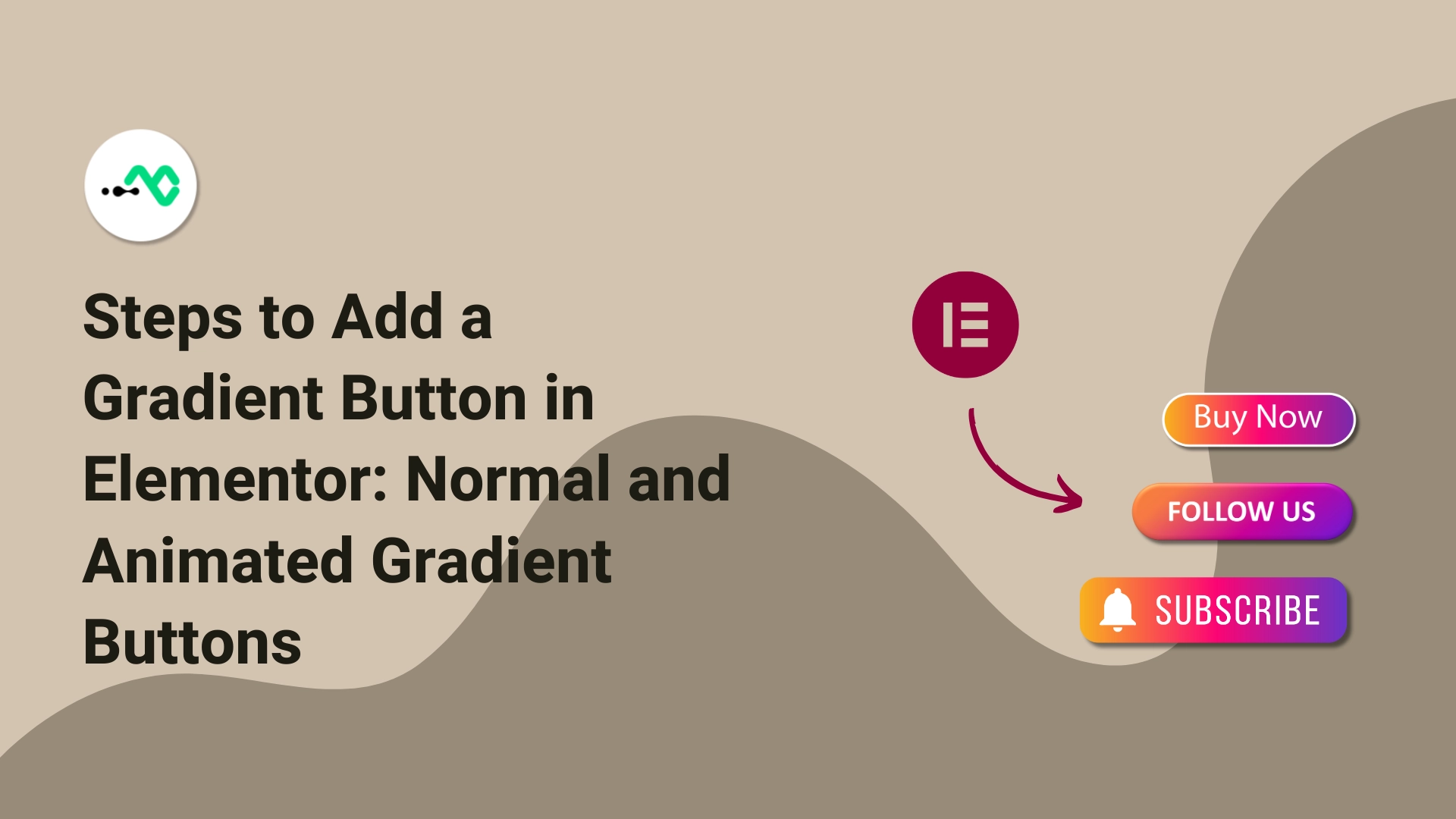 How to Add a Gradient Button in Elementor (With and Without a Plugin)