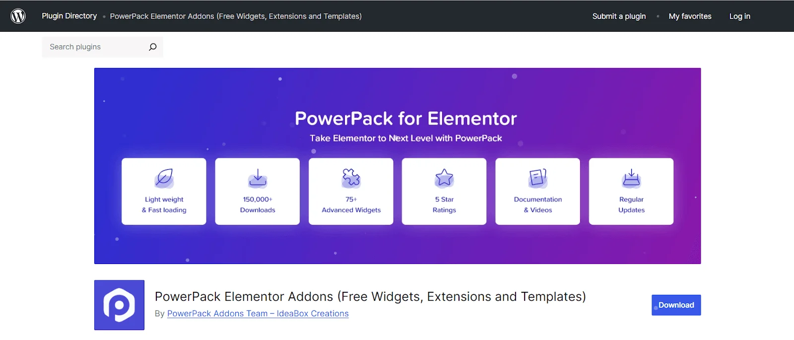 PowerPack Addons for Elementor