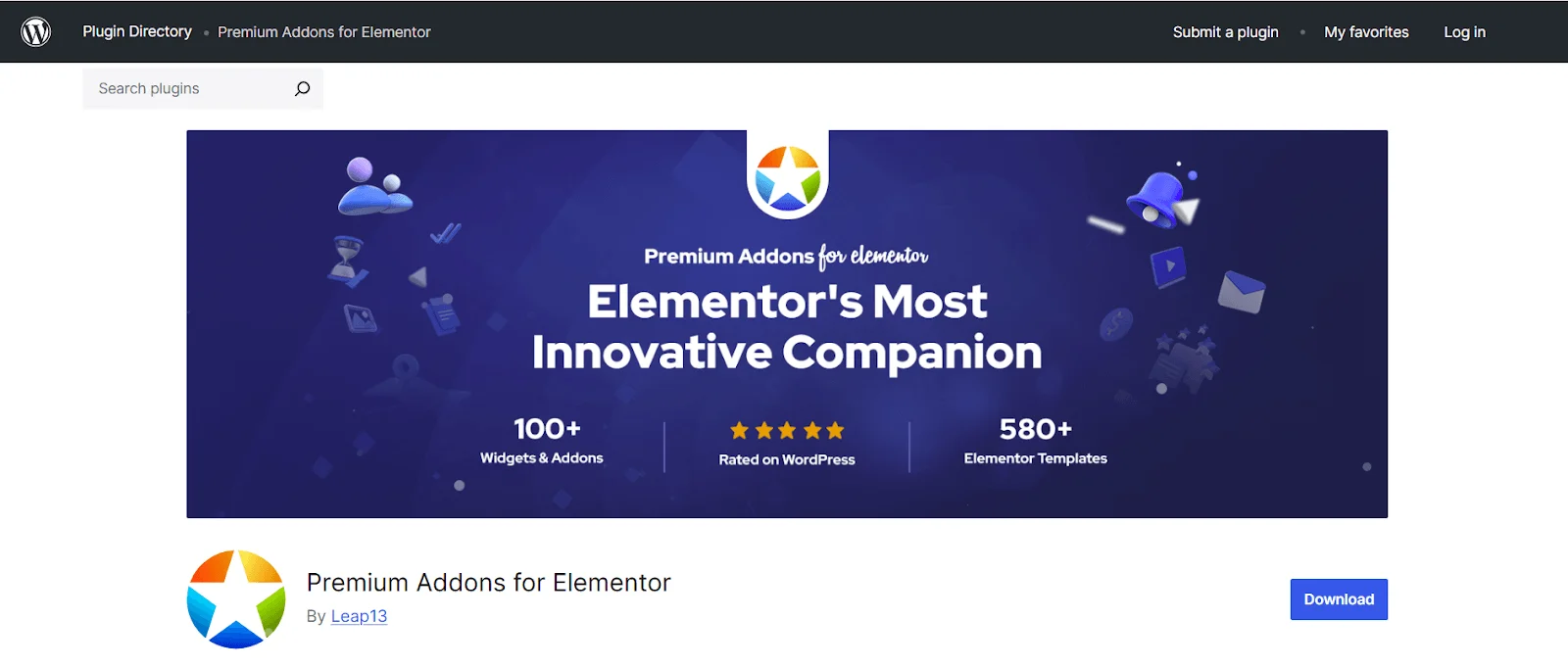 Premium Addons for Elementor