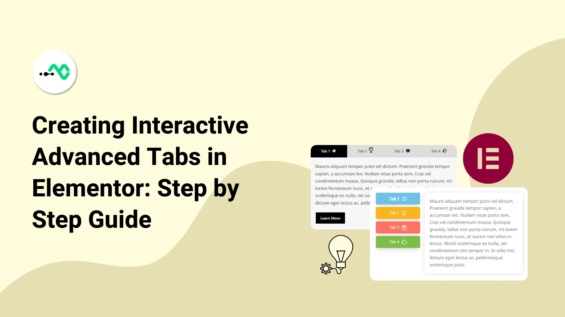 How to Create Elementor Advanced Tabs for Improved Interactivity