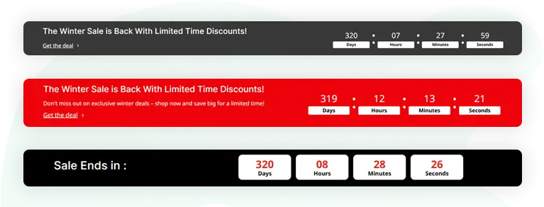 Promotion Bar Widget for Elementor