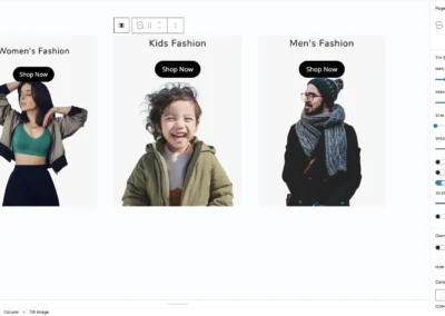 WPMozo Blocks and Addons Tilt Image Block Screenshot