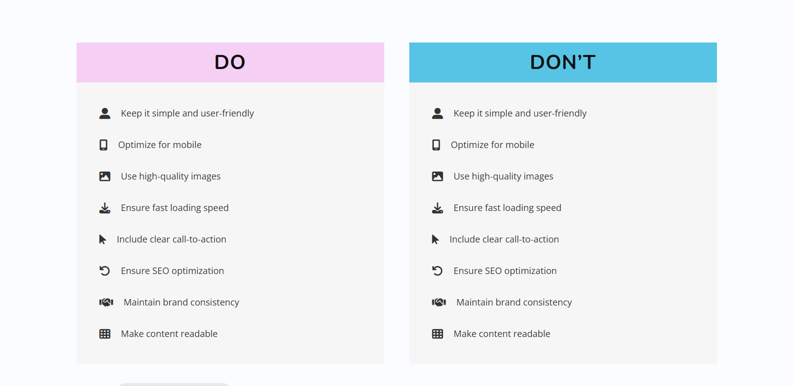 List block example by WPMozo