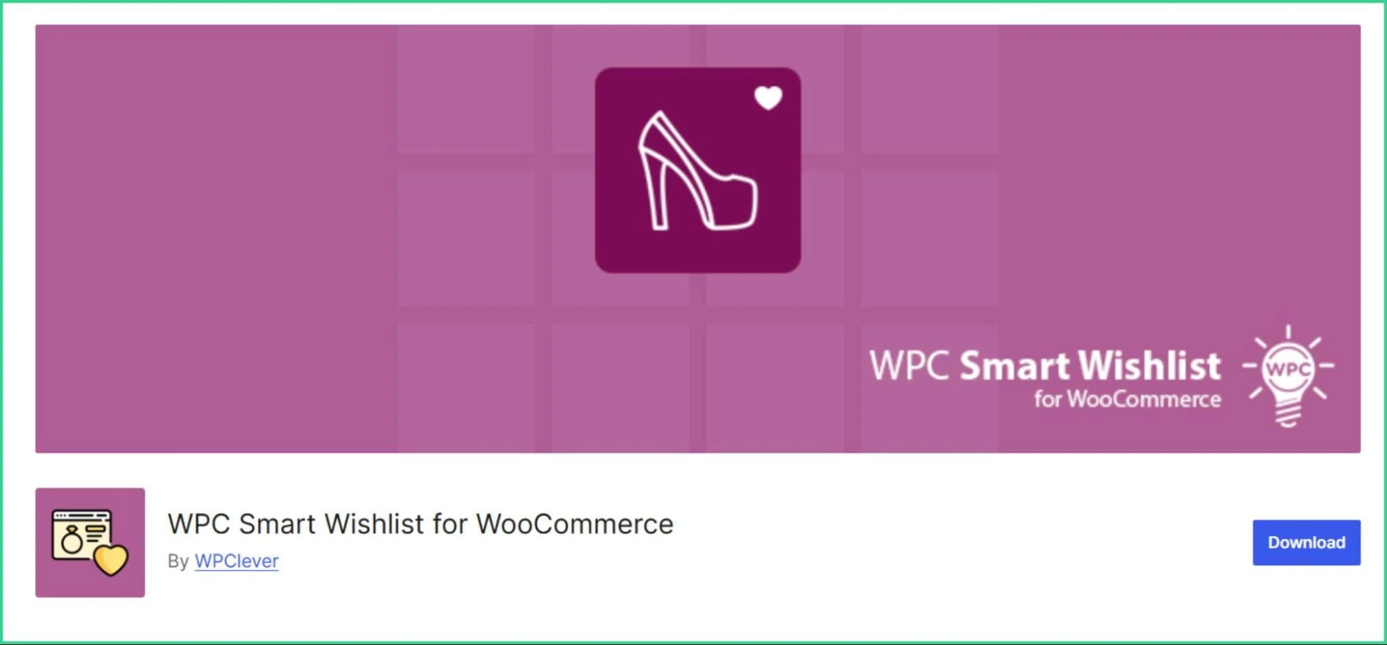WPC Smart Wishlist for WooCommerce plugin