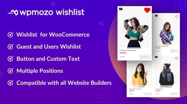 WPMozo Wishlist for WooCommerce