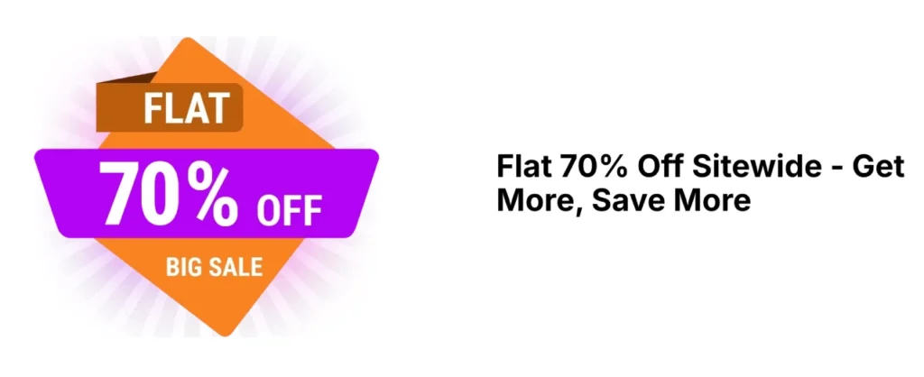 WPMozo Flat 70% Off Sitewide - Get More, Save More