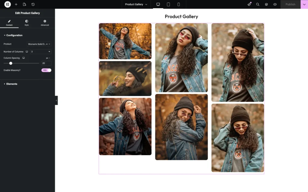 WPMozo Product Gallery for Elementor