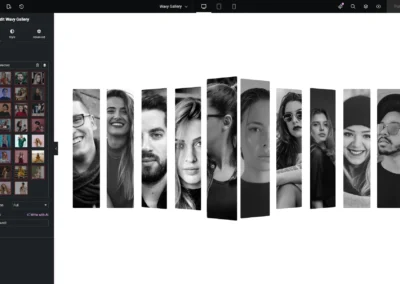 WPMozo Wavy Gallery for Elementor