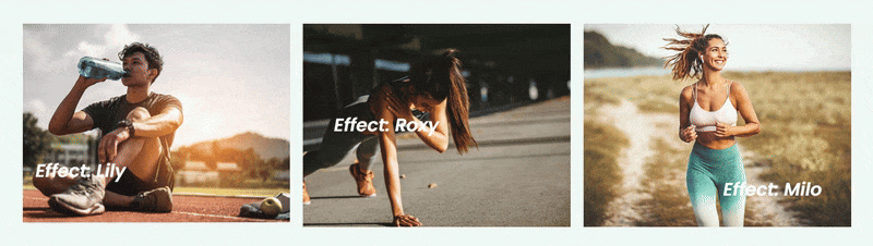 Interactive image card widget Elementor