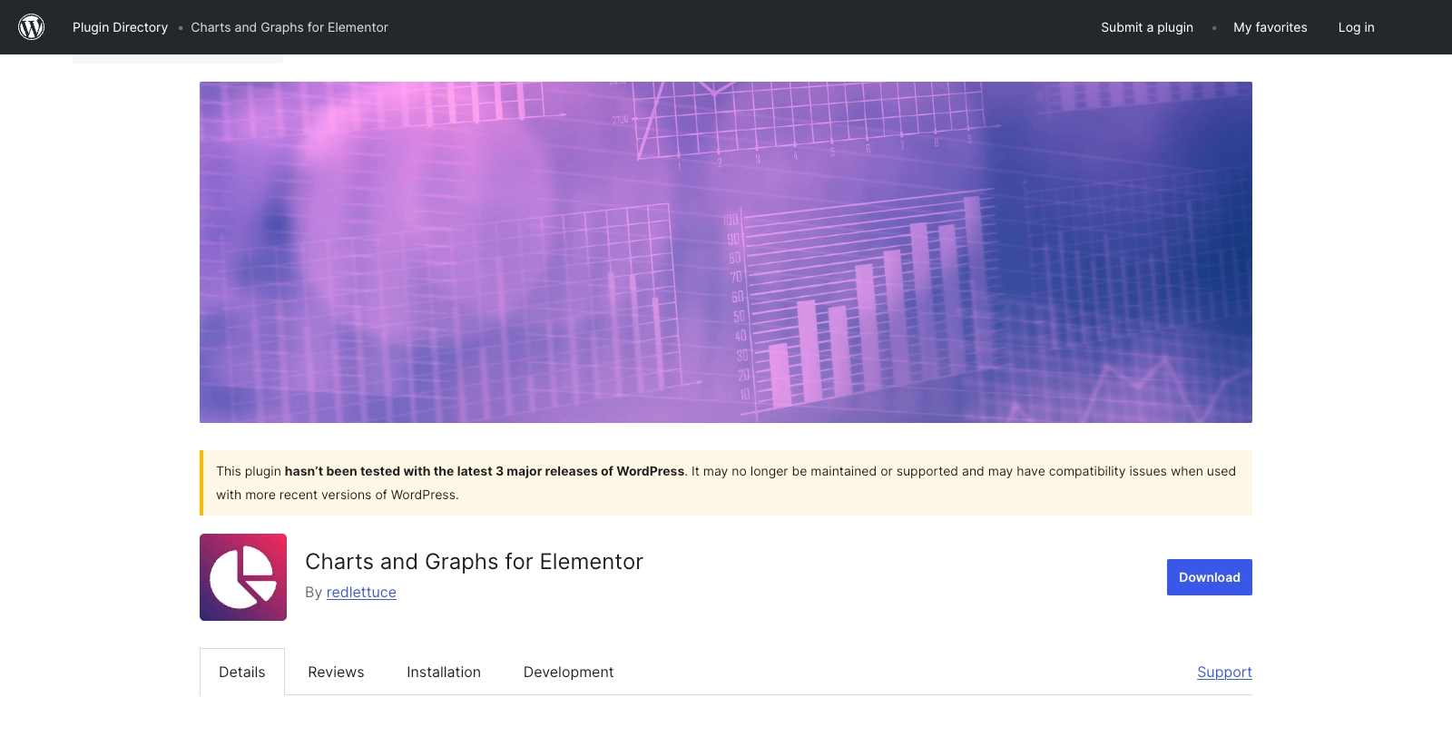 Charts and Graphs for Elementor by Redlettuce